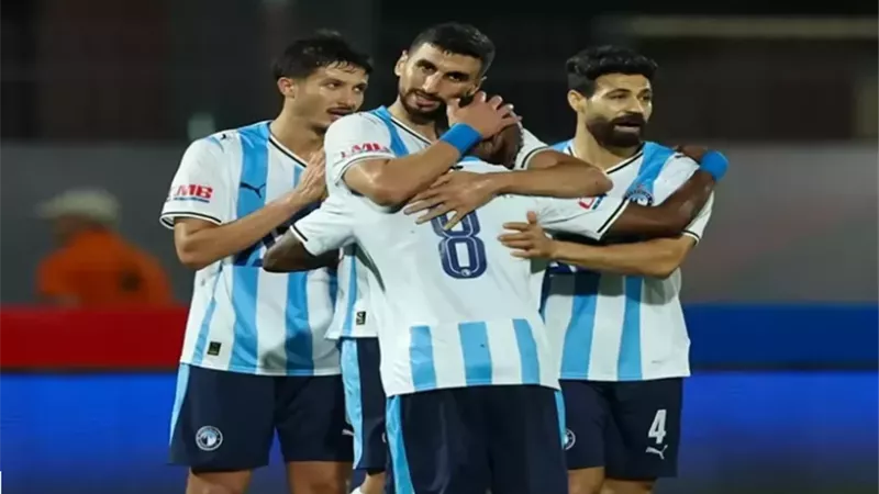 بعد 14 دقيقة..بيراميدز يتقدم بهدف الكرتي أمام أوكلاند سيتي