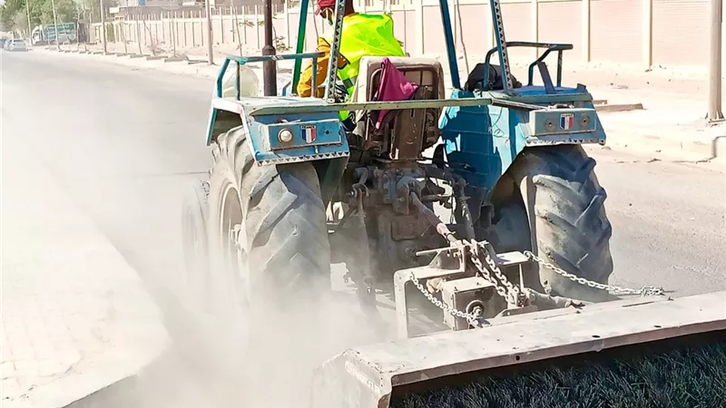 جهاز السويس الجديدة يواصل حملات رفع كفاءة الخدمات