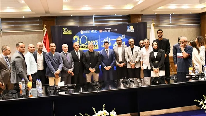 وزير الرياضة يكرم الفائزين بمسابقة 