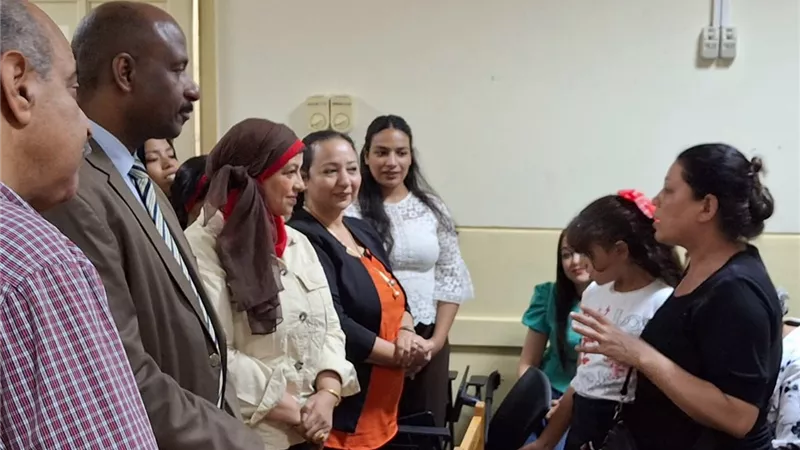 وكيل التضامن الاجتماعى بالأقصر يشارك فى لقاء مشروع