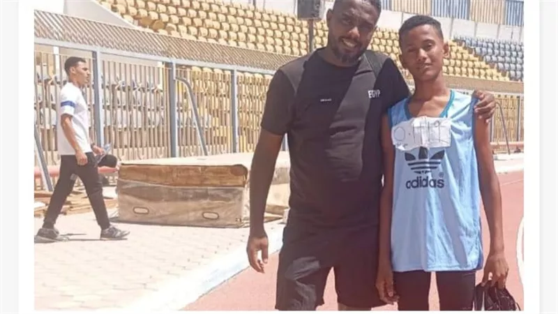 لاعب اسوان يفوز بالمركز الثالث لالعاب القوى علي مستوى الجمهورية