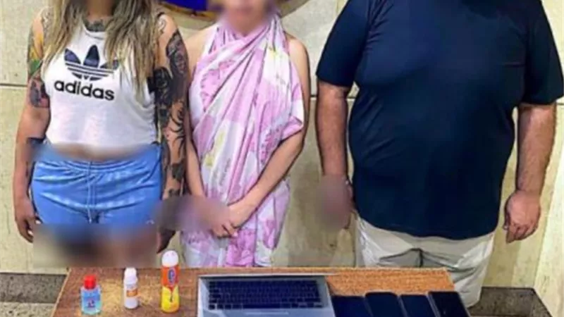 القبض على أجنبية تدير مسكنها لممارسة الدعارة في التجمع الاول
