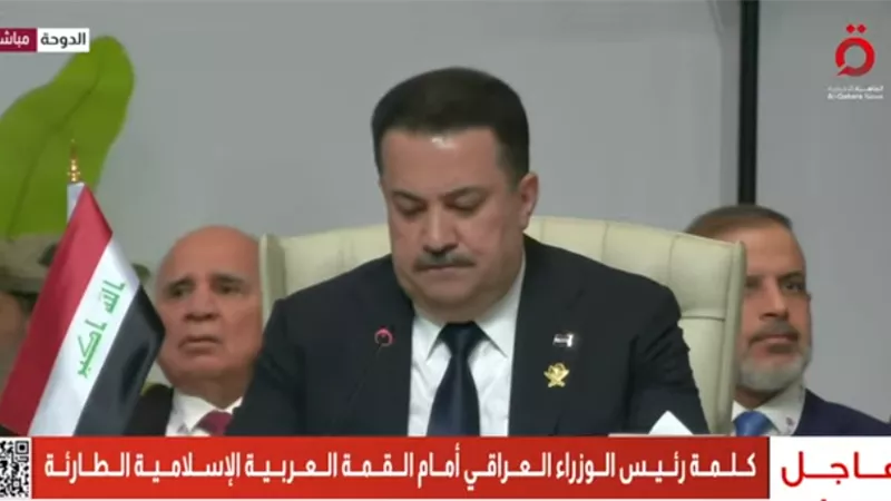 الرئيس العراقى:إسرائيل تنتهك القانون الدولى وتخلق معاناة إنسانية