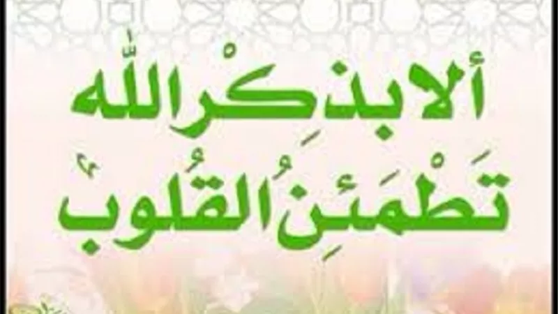 أثنى عليه القُرآن و لا يحتاج إلى وضوء..من ثمار الذكر