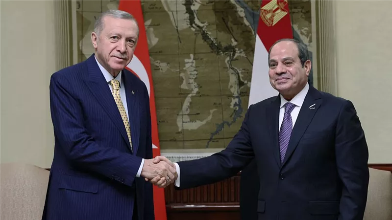 الرئيس السيسي ونظيره التركي يُشددان على أهمية احترام سيادة الدول وصون وحدة أراضيها