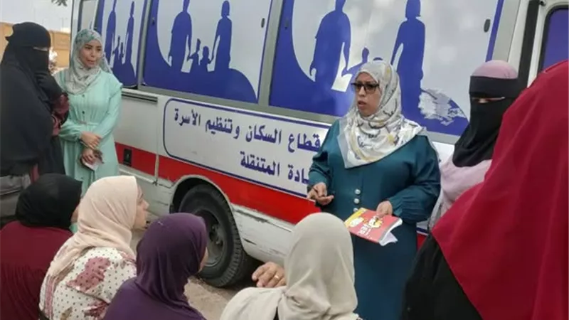 2936 مستفيدة من حملة خدمات الصحة الإنجابية بالإسماعيلية