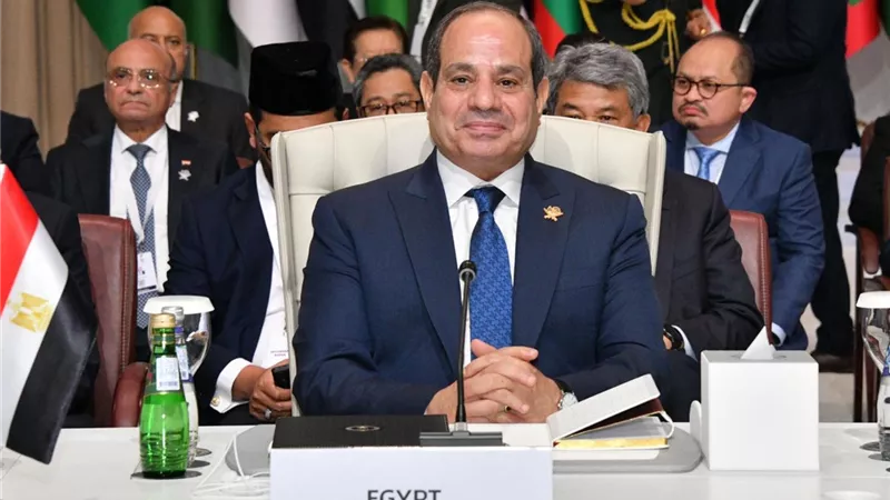 الرئيس السيسي: فلسطين تظل القضية المركزية في العالم العربي