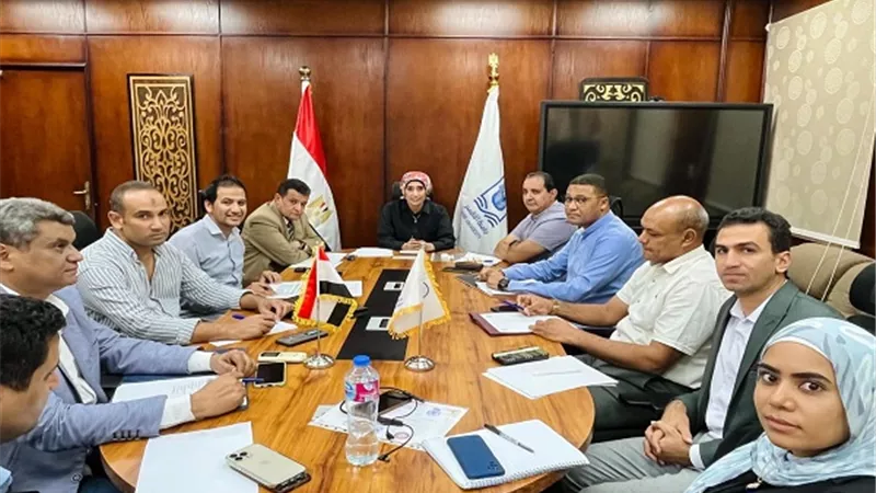 مناقشة إستعدادات العام الجامعى الجديد بجامعة الأقصر الأهلية