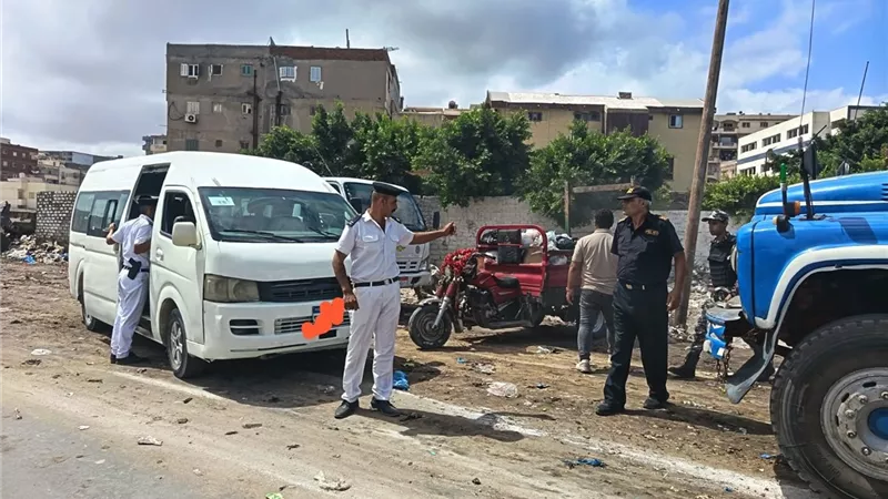 حملة للقضاء على النباشين بالعجمى غرب الاسكندرية