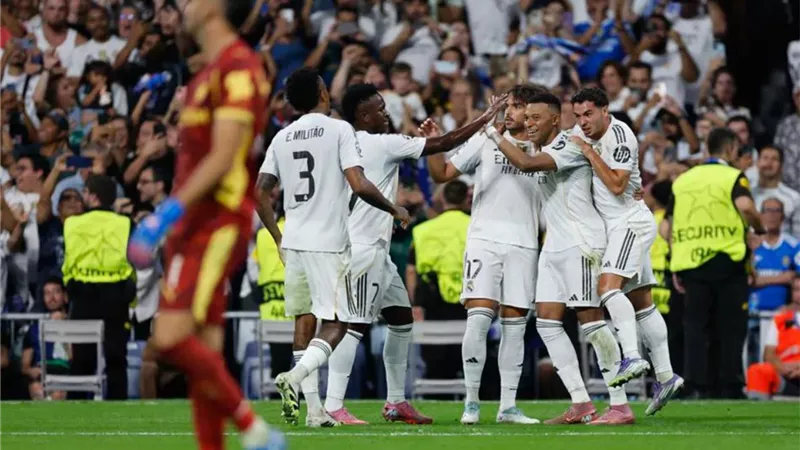 رجل مباراة ريال مدريد ومارسيليا في دوري أبطال أوروبا
