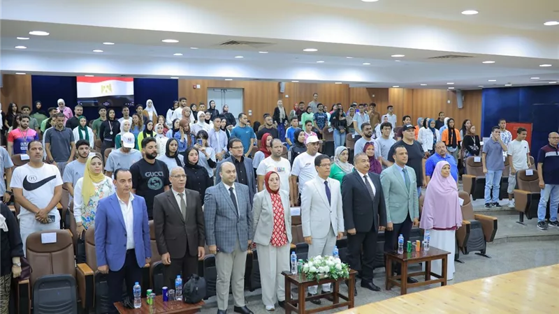 رئيس جامعة بنها يشهد ختام فعاليات المهرجان الرياضي الثالث
