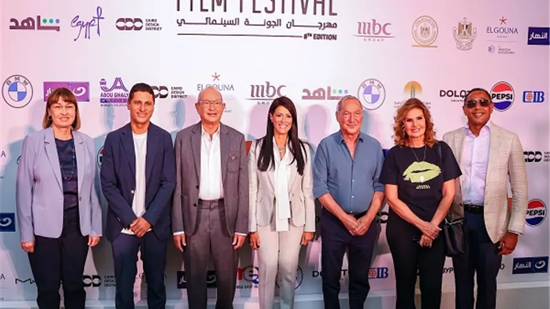 وزيرة التخطيط تشارك في المؤتمر الصحفي لمهرجان الجونة السينمائي