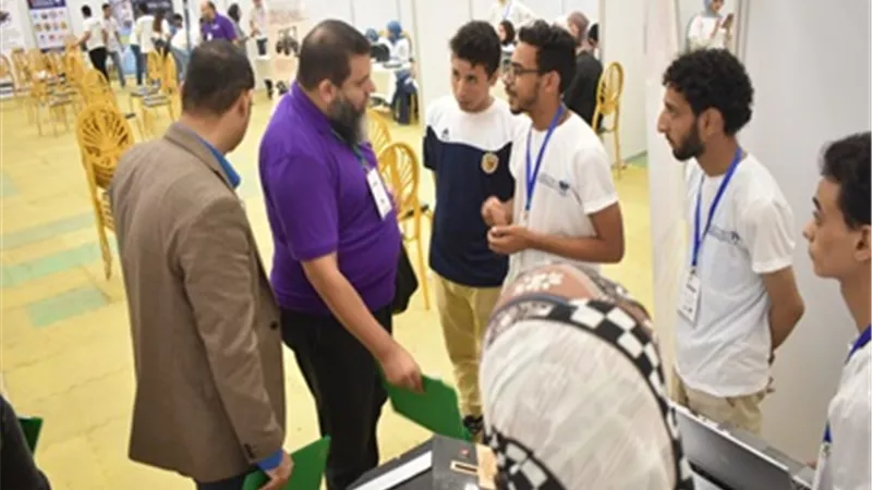 جامعة سوهاج تفوز بالمركز الثالث في بطولة بنها للروبوتات