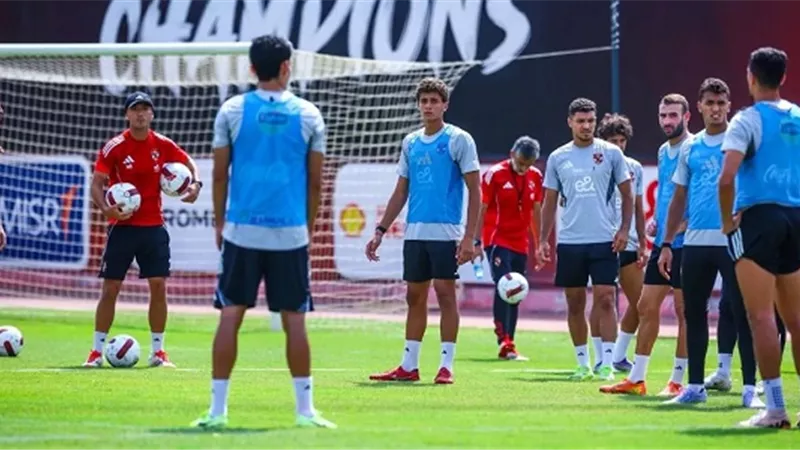 تدريبات فنية وخططية..كواليس مران الأهلي إستعداداً لمواجهة سيراميكا