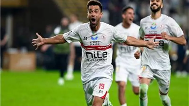 عبد الله السعيد يمنح الزمالك الهدف الأول في مرمي الدراويش..فيديو