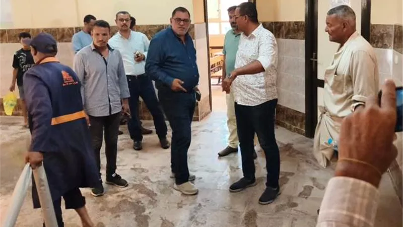 سر زيارة رئيس جهاز الشروق لمدارس المدينة قبل بدء العام الدراسى.. صور