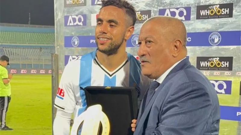 محمد الشيبي أفضل لاعب فى مباراة بيراميدز و زد