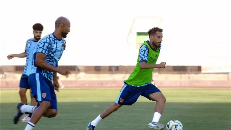 المنصورة يواصل تدريباته بالاستاد استعدادا لمواجهة القناة