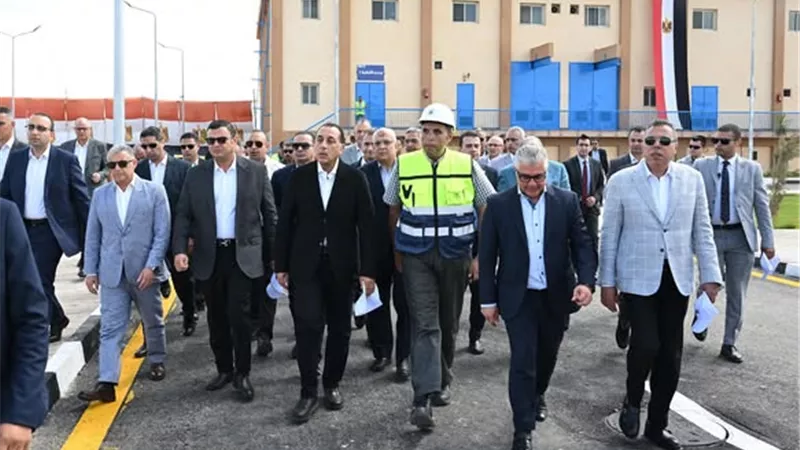 مدبولي: محطة مياه القنطرة غرب ركيزة أساسية لجذب الاستثمارات