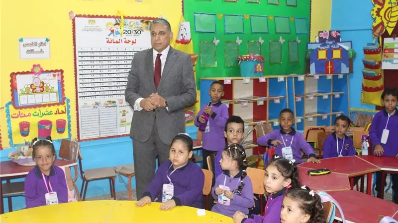 محافظ الجيزة يتابع انطلاق الفصل الدراسي الأول ويشدد على جاهزية المدارس