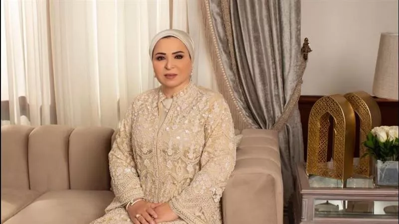 السيدة إنتصار السيسى تستقبل قرينة رئيس سنغافورة
