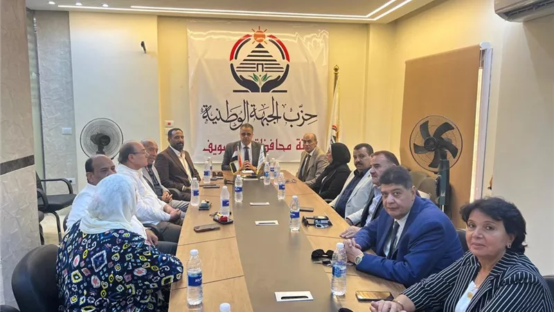 حزب الجبهه ببنى سويف يستعرض خطة المرحله المقبله
