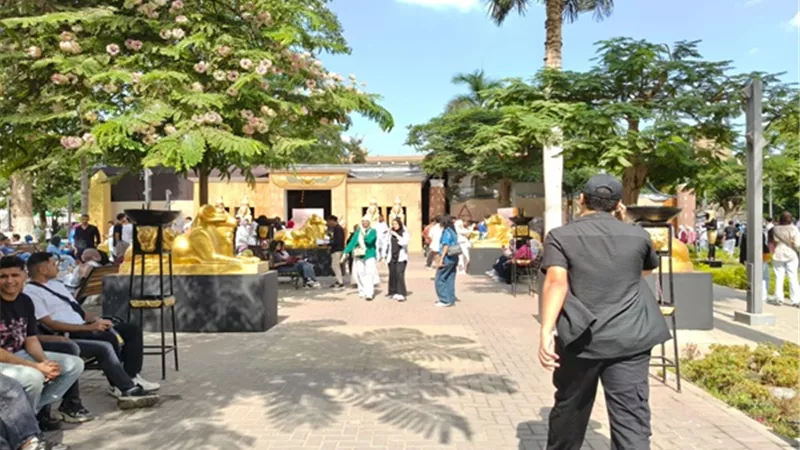 جامعة عين شمس تحتفل بالعام الجامعي الجديد بطابع فرعوني