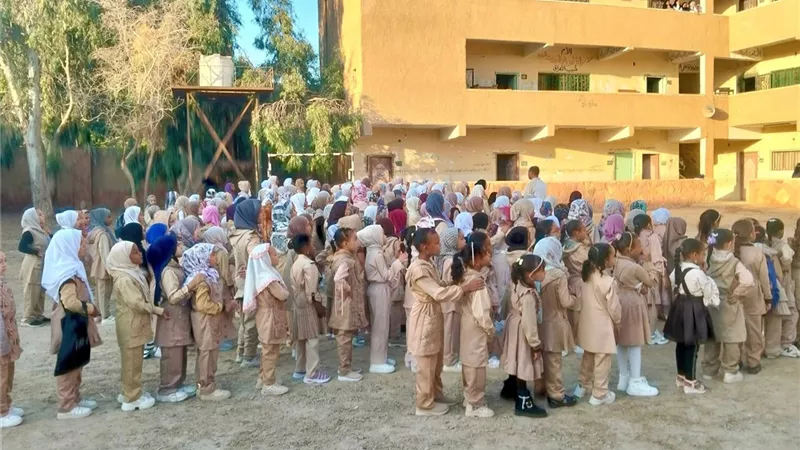 188602طالب يبدأون العام الدراسي بمطروح..اليوم
