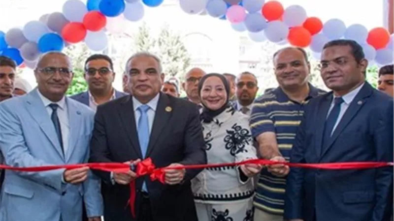 رئيس جامعة طنطا يفتتح أعمال التطوير بكلية علوم الرياضة