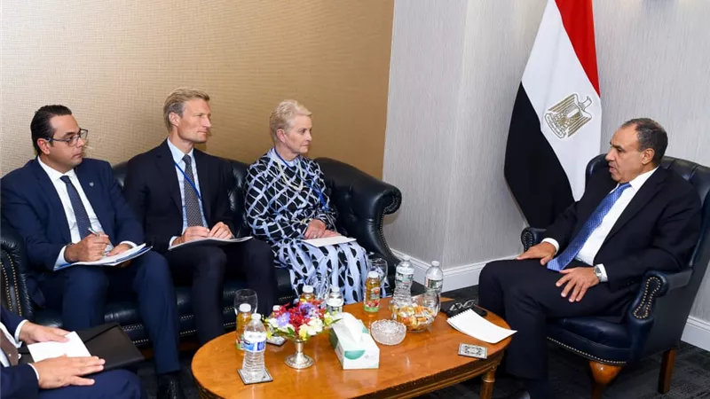 وزير الخارجية يلتقى المديرة التنفيذية لبرنامج الغذاء العالمي