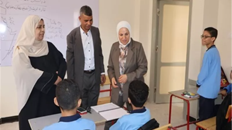 جولة ميدانية لمدير تعليم القاهرة بإدارتي المرج وباب الشعرية