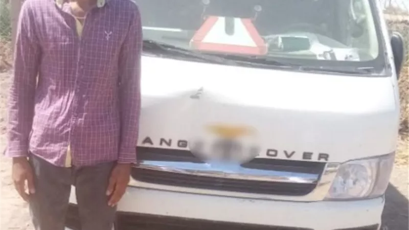 ضبط سائق ميكروباص دهس شخصا بالمنيا