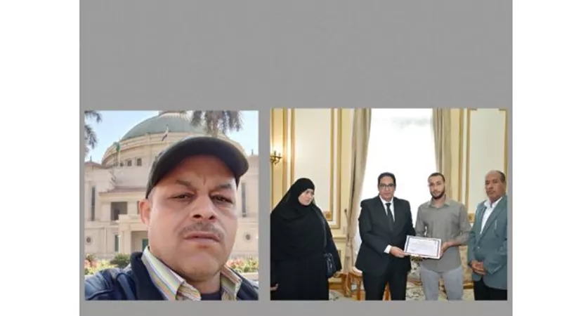 جامعة القاهرة تكرم أسرة الراحل ممدوح التحتي