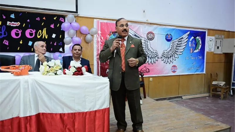 جامعة الفيوم تحتفل بطلاب كلية العلوم الجدد