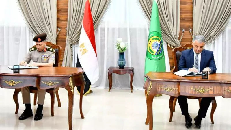 إدارة الإشارة للقوات المسلحة توقع بروتوكول تعاون مع الإسماعيلية