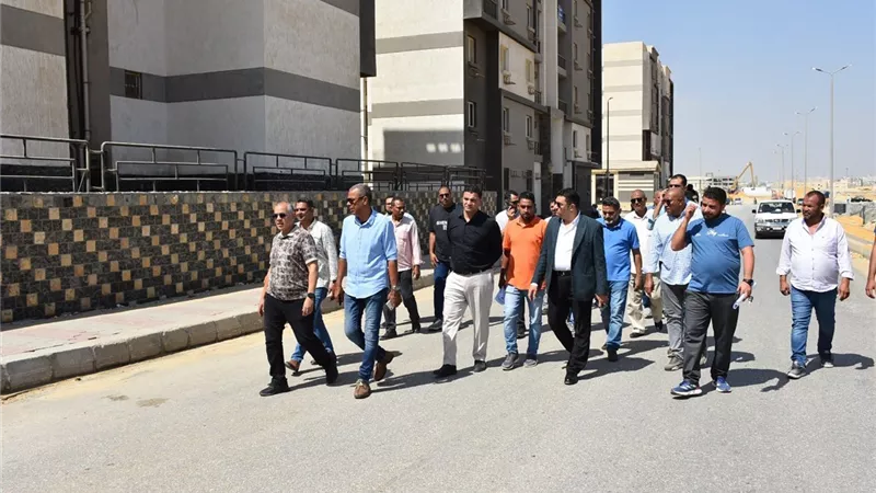 رئيس جهاز القاهرة الجديدة يتابع تنفيذ 