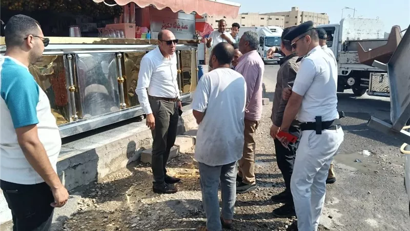 رئيس جهاز العبور حملات يومية حتى القضاء على جميع مظاهر العشوائية