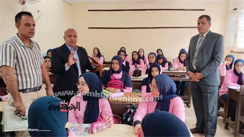 وفد وزاري يواصل متابعة مدارس دمياط لليوم الثاني على التوالي