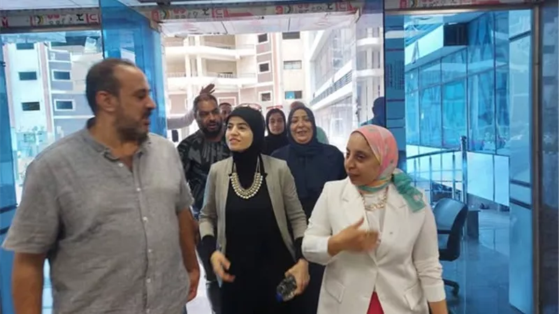 مدير صحة الإسماعيلية تتفقد التشغيل التجريبي لمستشفى التل الكبير