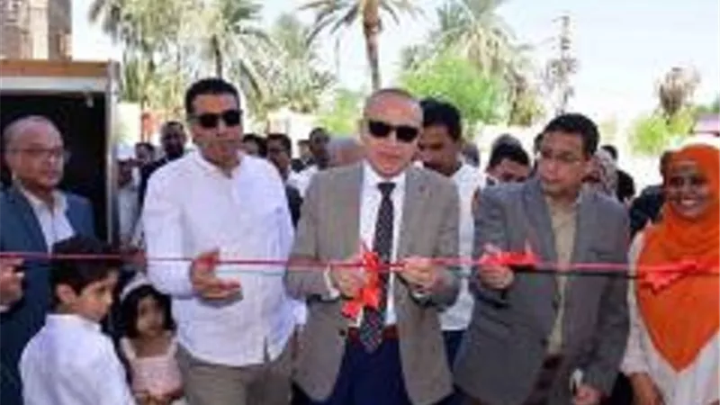 محافظ الأقصر يفتتح مدرسة أبو بكر الابتدائية المشتركة بالطود