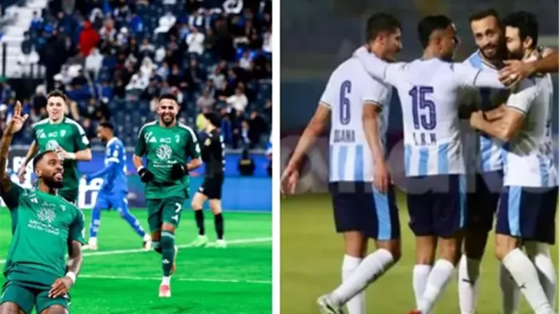 بيراميدز يتجه الى ملعب الإنماء إستعداداً لمواجهة الأهلي السعودي