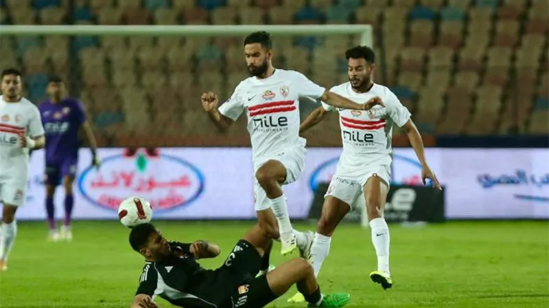 هدف الدباغ يمنح الزمالك التقدم أمام الجونة فى الشوط الأول