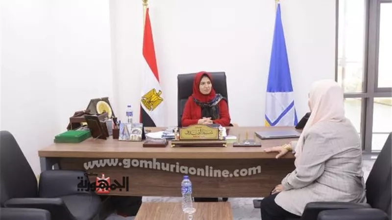 نائب محافظ دمياط تستقبل رئيسة المجلس الإقتصادي لسيدات الأعمال