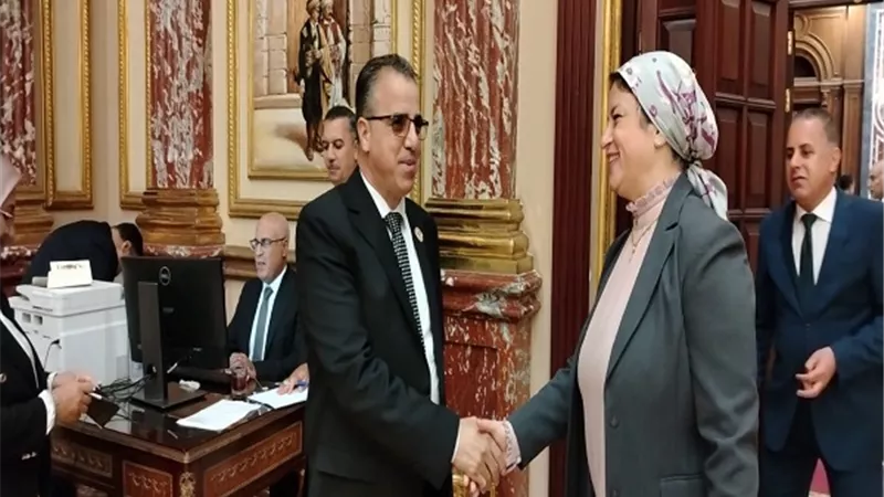 هشام مجدي فى البرلمان للمره الثالثه