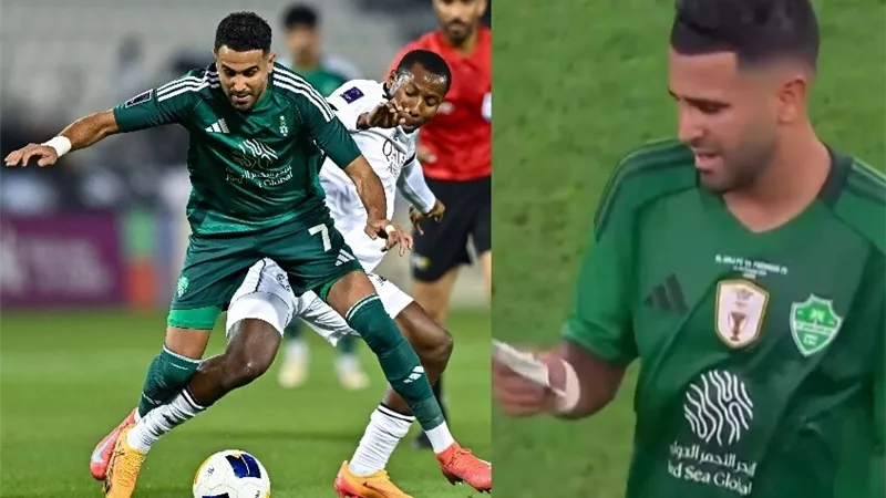 رياض محرز ومدرب الأهلي يثيران الجدل في كأس القارات.. فيديو