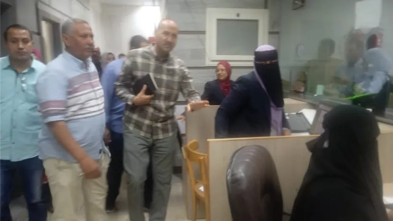 السكرتير العام يتفقد المركز التكنولوجي في أبو تشت