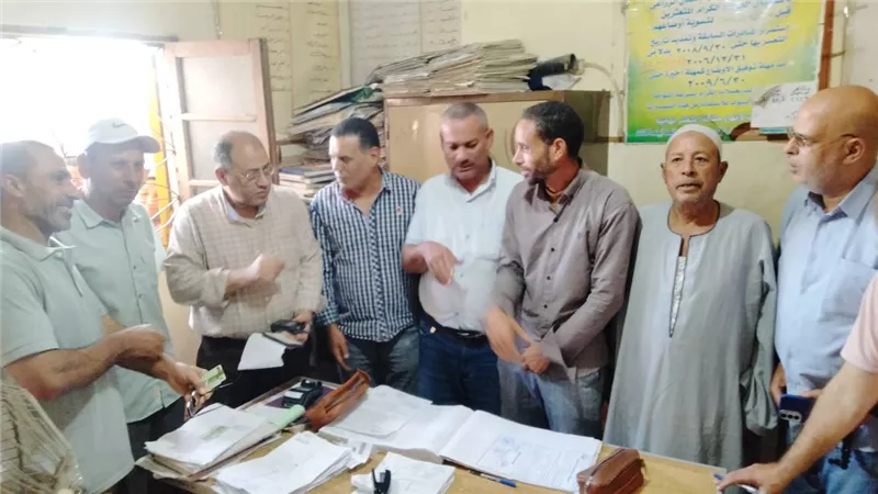 وكيل زراعة البحيرة يتابع جمعيتى قنديل وقافلة بأبو حمص