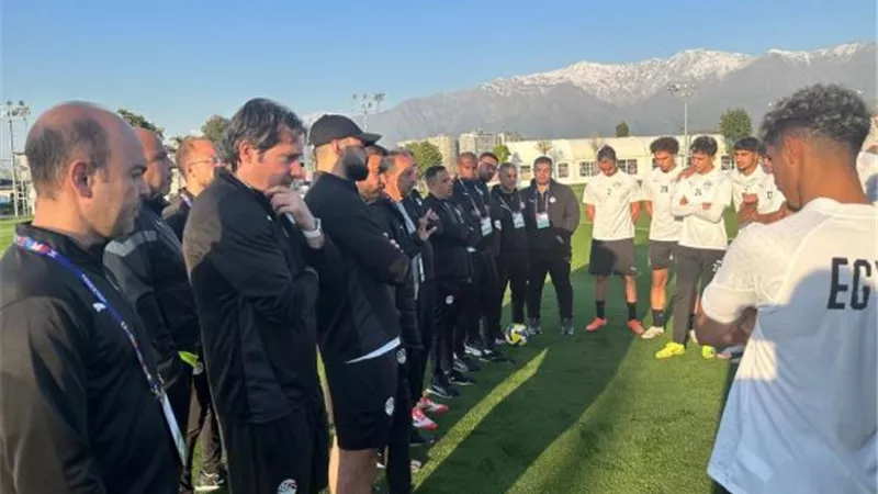 منتخب مصر يتلقي رسالة تحفيزية قبل انطلاق مونديال الشباب