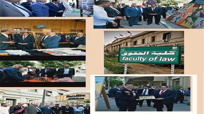 رئيس جامعة القاهرة يتابع الدراسة والتطوير بكلية الحقوق