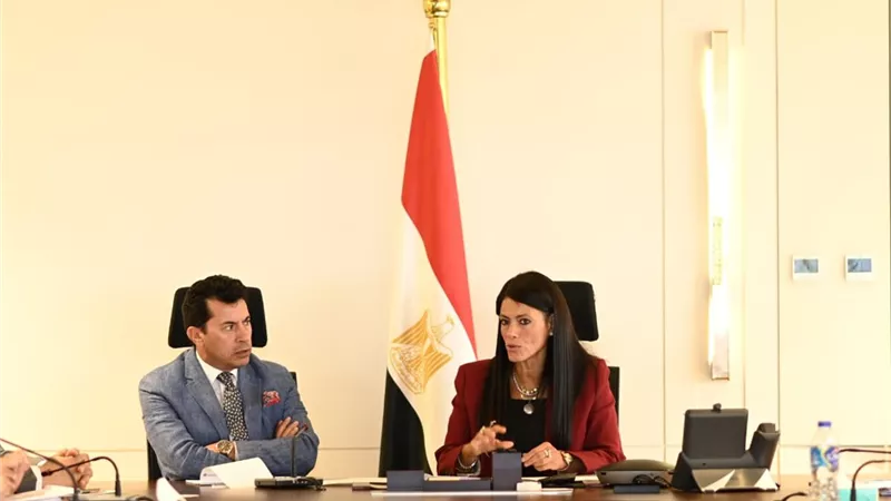 وزير الشباب يبحث التعاون مع وزيرة التخطيط